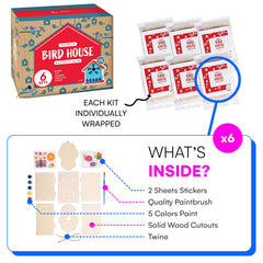 Neliblu durable outdoor birdhouse stands up to weather and playful hands