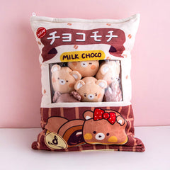 Nenalayo cozy throw pillow doubles as a cuddle companion and decor accent.