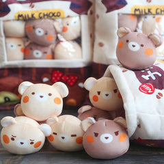Nenalayo cute pillow-decor bear suited for both kids and adults.