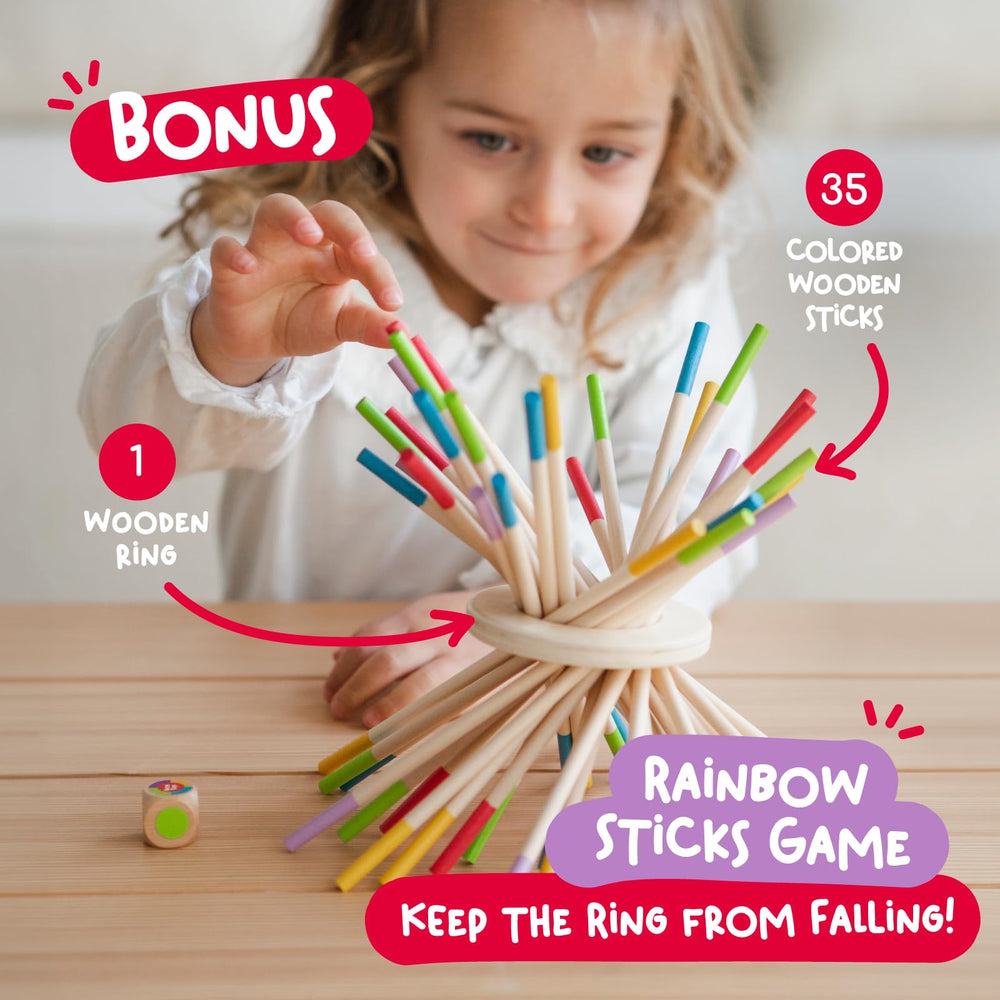 Nene Toys BALLFALL offers four modes for varied educational play.