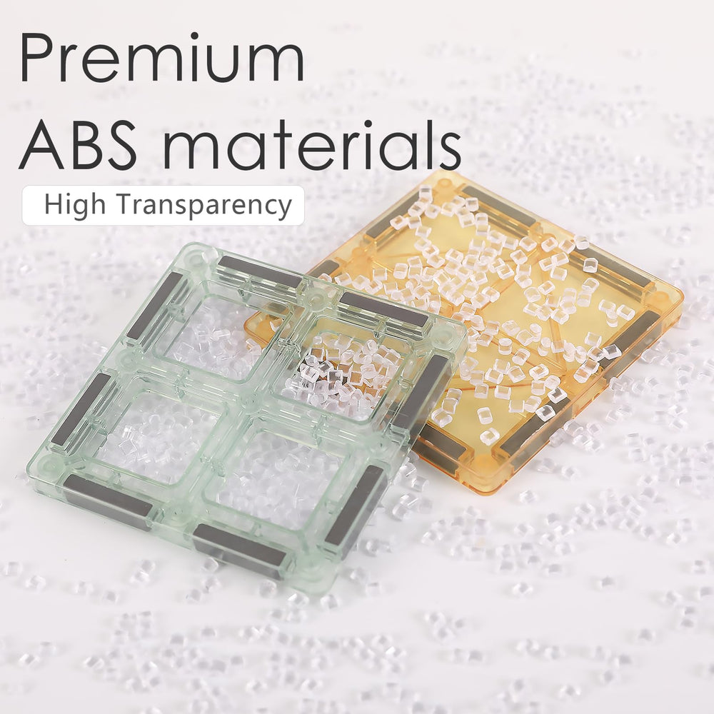 NEOFORMERS magnetic tiles car set safety materials reassure parents about BPA-free non-toxic design.