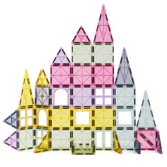 NEOFORMERS magnetic tiles car set truck front highlights sturdy construction for imaginative play.