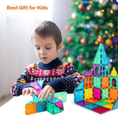 NEOFORMERS car set features extra powerful magnets for creative builds.