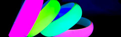 NEON NATION 4 Pack bangles in neon yellow for sunny everyday flair.