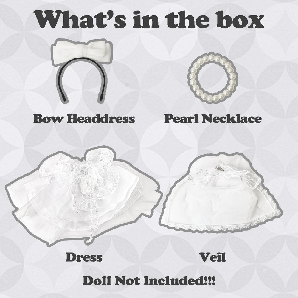 NEOVISTA Labubu doll pearl necklace adds subtle elegance for photography