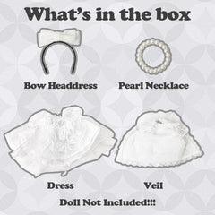 NEOVISTA Labubu doll pearl necklace adds subtle elegance for photography