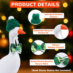 Neowedding bow-tie set adds quick, playful formal touch to your desk goose.