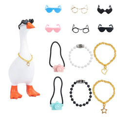 Neowedding desk goose outfits collection for 7-inch statues, versatile desk decor and conversation starters