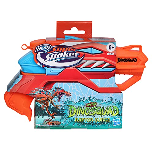 Nerf Dinosquad Raptor-Surge close-fill cap detail for easy setup.