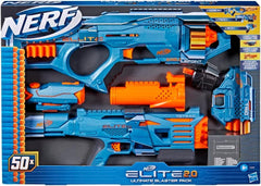 NERF Elite 2.0 dart storage area illustrated for easy packing
