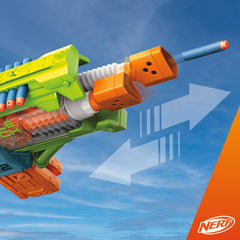 Nerf Elite 2.0 Double Punch dual clips loaded for continuous blasting