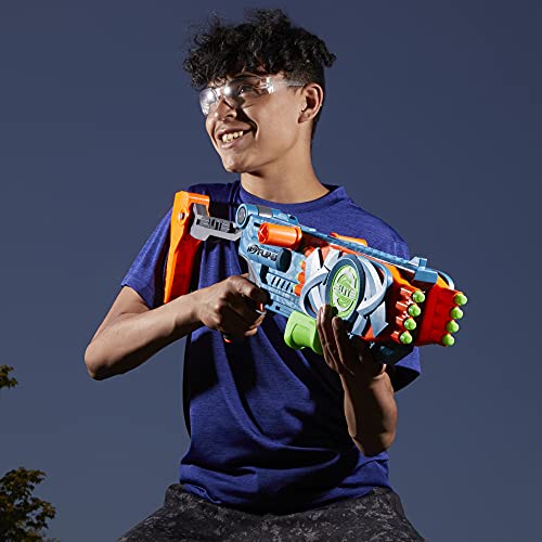 Nerf Elite 2.0 Flipshots front-facing barrels ready to fire