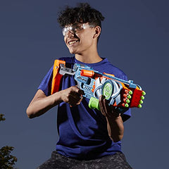 Nerf Elite 2.0 Flipshots front-facing barrels ready to fire