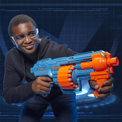 Nerf Elite 2.0 Shockwave fires up to 90 feet.