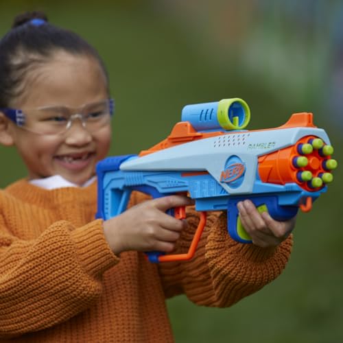 Nerf Elite Junior Rookie Pack includes 8-dart drum for rapid bursts