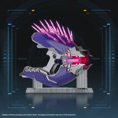 Nerf F5487 LMTD Halo Needler Blaster in-use scene with darts