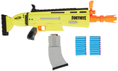 Nerf Fortnite AR-L blaster with 10-dart clip ready for rounds