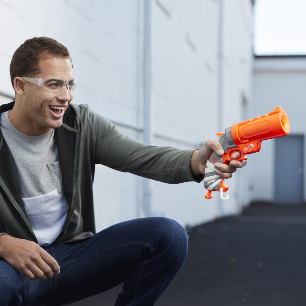 Nerf Fortnite Flare Blaster compact design suitable for family play and travel.
