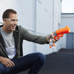 Nerf Fortnite Flare Blaster compact design suitable for family play and travel.