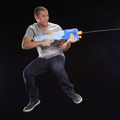 Nerf Fortnite TS-R water blaster 36-ounce tank capacity for longer play.