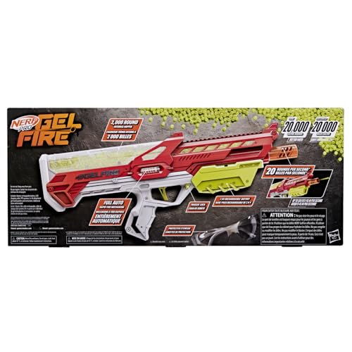 Nerf GELFIRE WARP Speed with official Nerf darts included for tested performance