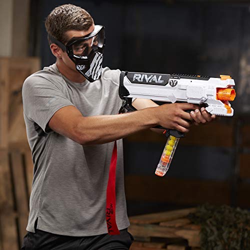 Nerf Hera MXVII 1200 White Combat Blaster rear view showing compact grip