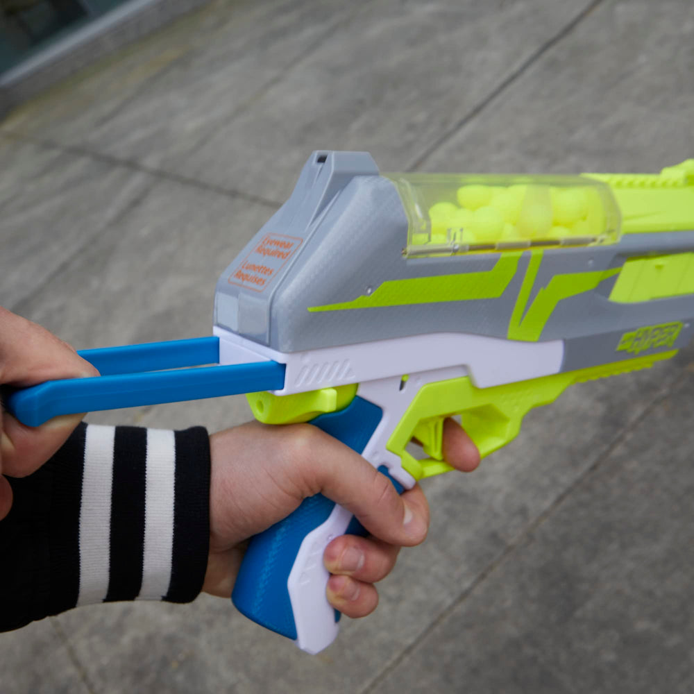 Canisters and rounds sold separately for extended battles.