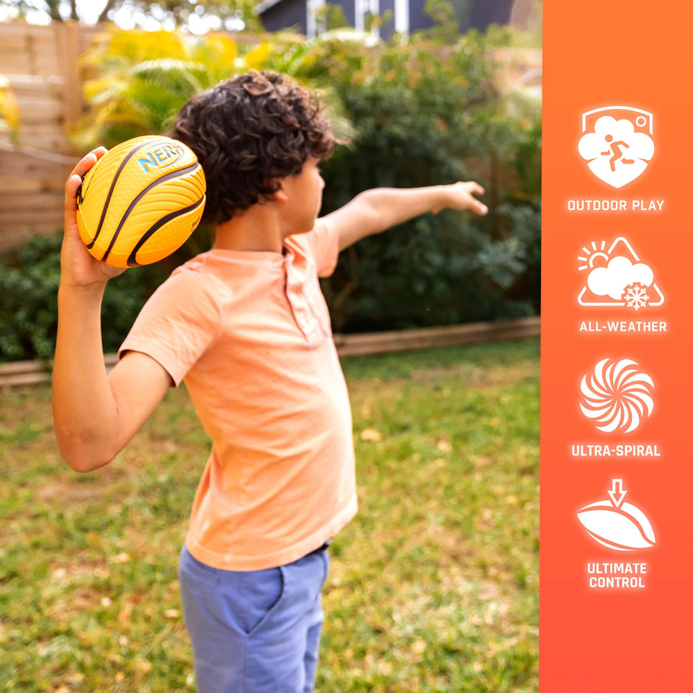Nerf Lightweight design helps kids throw with less effort