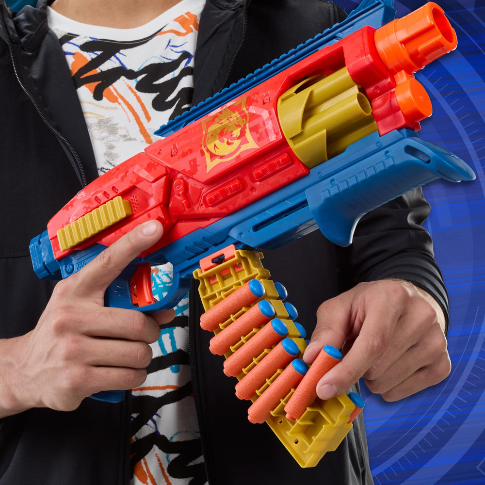 Nerf Loadout Shadowspeed Recon skin detail adds stylistic stealth vibe.