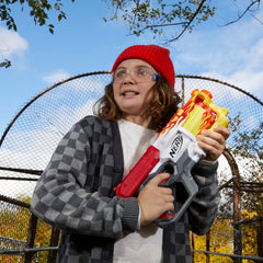 Nerf AccuStrike Mega darts designed for precision during play.