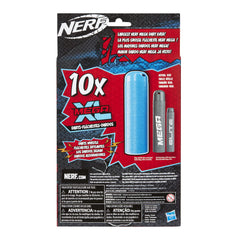 Close-up of Nerf Mega XL foam darts for safe play.