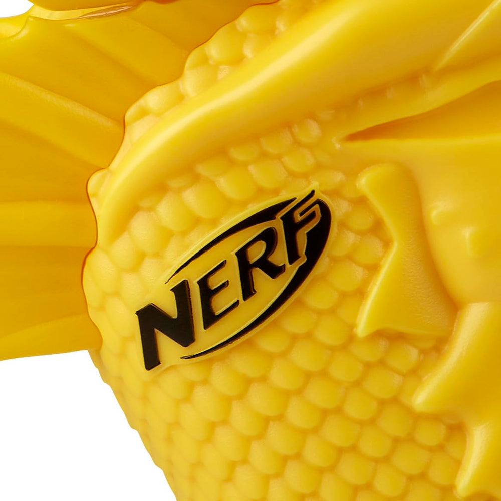 Nerf MicroShots Palarandusk Blaster outdoors in backyard setup for energetic battles