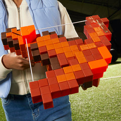 Nerf Minecraft Pillager's Crossbow foam darts ready