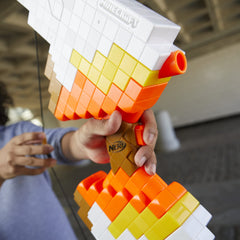 Nerf Minecraft Sabrewing Bow Minecraft-inspired design fuels themed adventures.