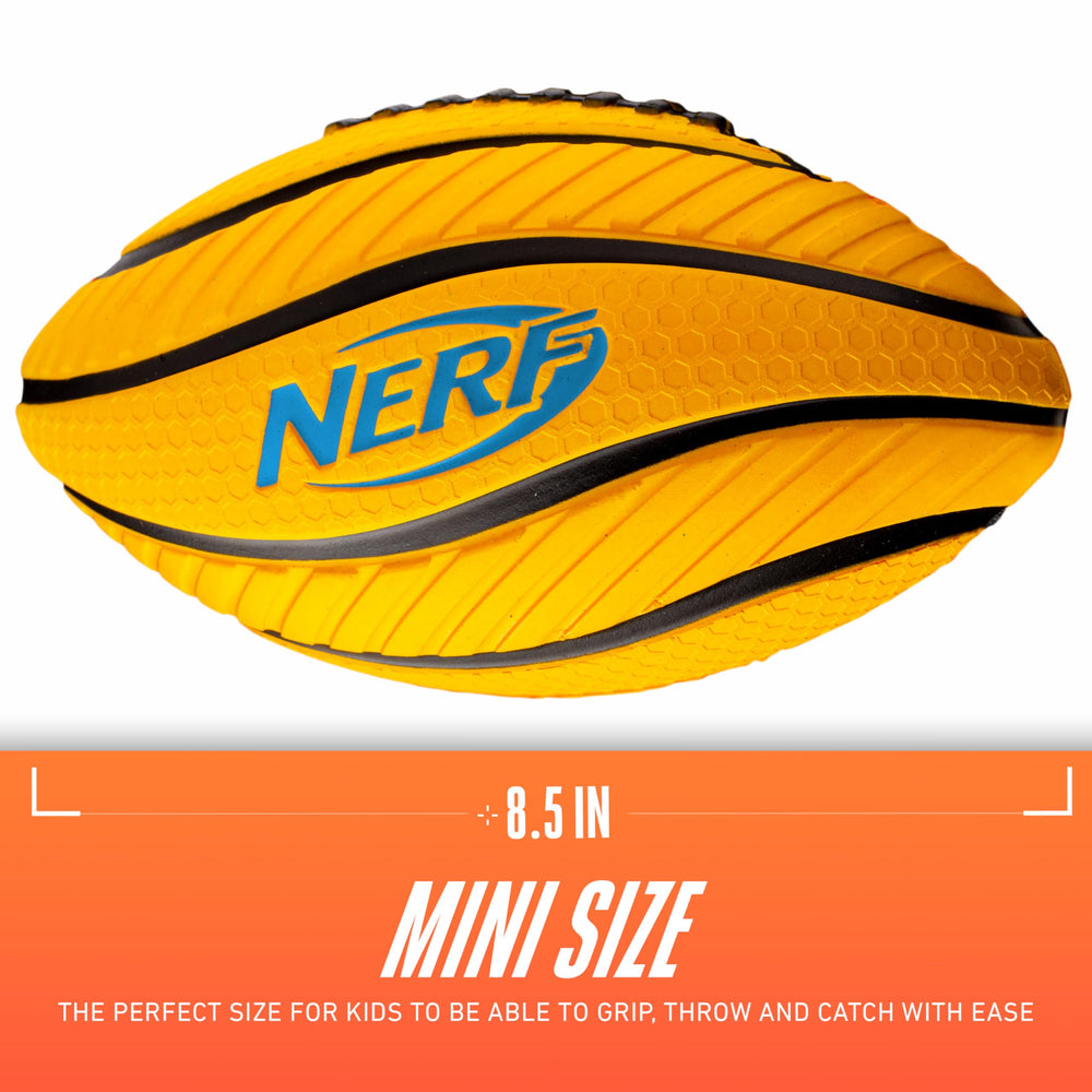 Nerf Mini Foam Football 8.5 inches is easy for kids to grip