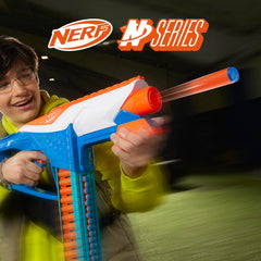 Nerf N Series Infinite Blaster 16-dart storage pocket in view