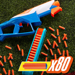 Nerf N Series Infinite Blaster pump-action in use during gameplay
