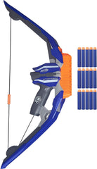 NERF N-Strike StratoBow bow ready to fire for fast, safe outdoor play.
