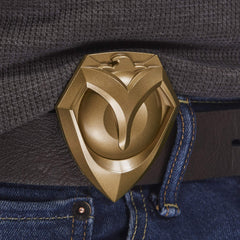 Nerf Overwatch McCree badge display piece to showcase collection.