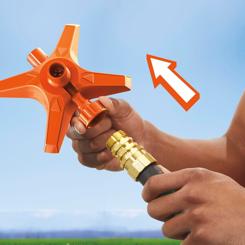 Nerf Power Drench fill and pressurize via hose for faster prep