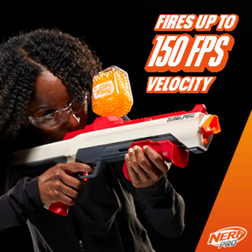 NERF Pro Gelfire Trigger Lock prevents accidental firing during games