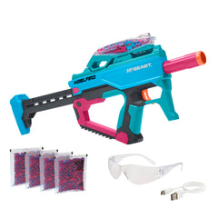 NERF Pro Gelfire X MrBeast blaster in action for epic battles