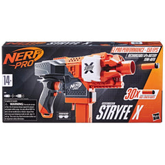 Nerf Pro Stryfe X darts optimized for accuracy and consistency in play.