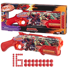 Nerf Rival Accu-Rounds 16-pack ready for Nerf battles with blaster