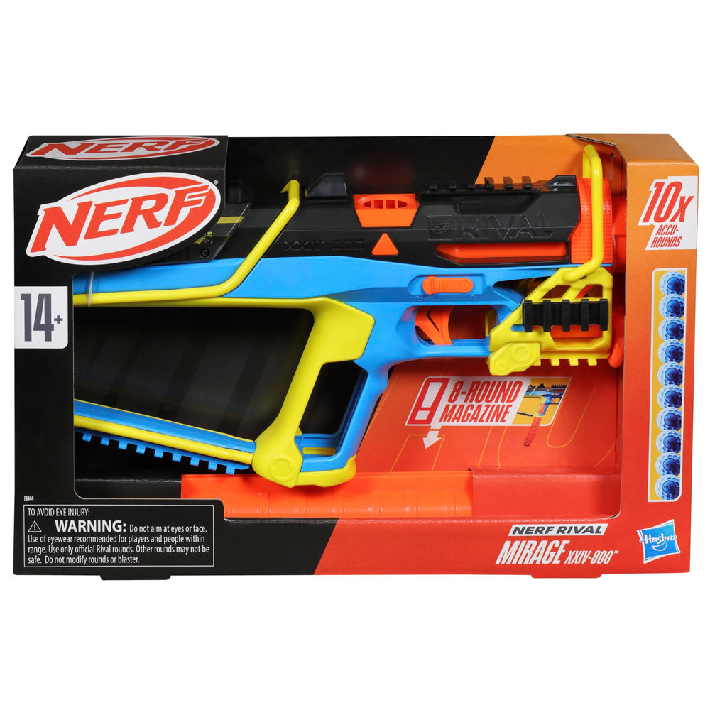 Nerf Rival Accu-Rounds improve flight stability for accurate shots
