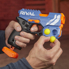 90 FPS velocity from the XX-100 blaster for consistent action in skirmishes