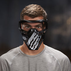 Nerf Rival Phantom Corps mask with adjustable band, easy to customize fit.