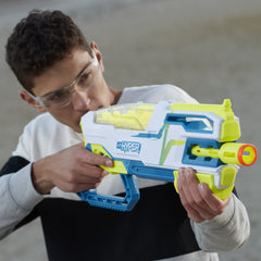 NERF Siege-50 hopper holds up to 50 rounds