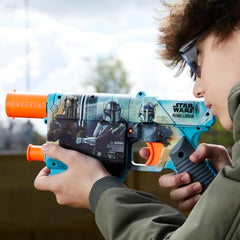 Nerf Star Wars Mandalorian soft foam darts designed for safe play