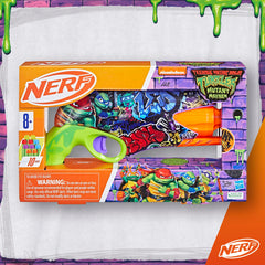 Nerf TMNT blaster includes ten Nerf Elite darts for play
